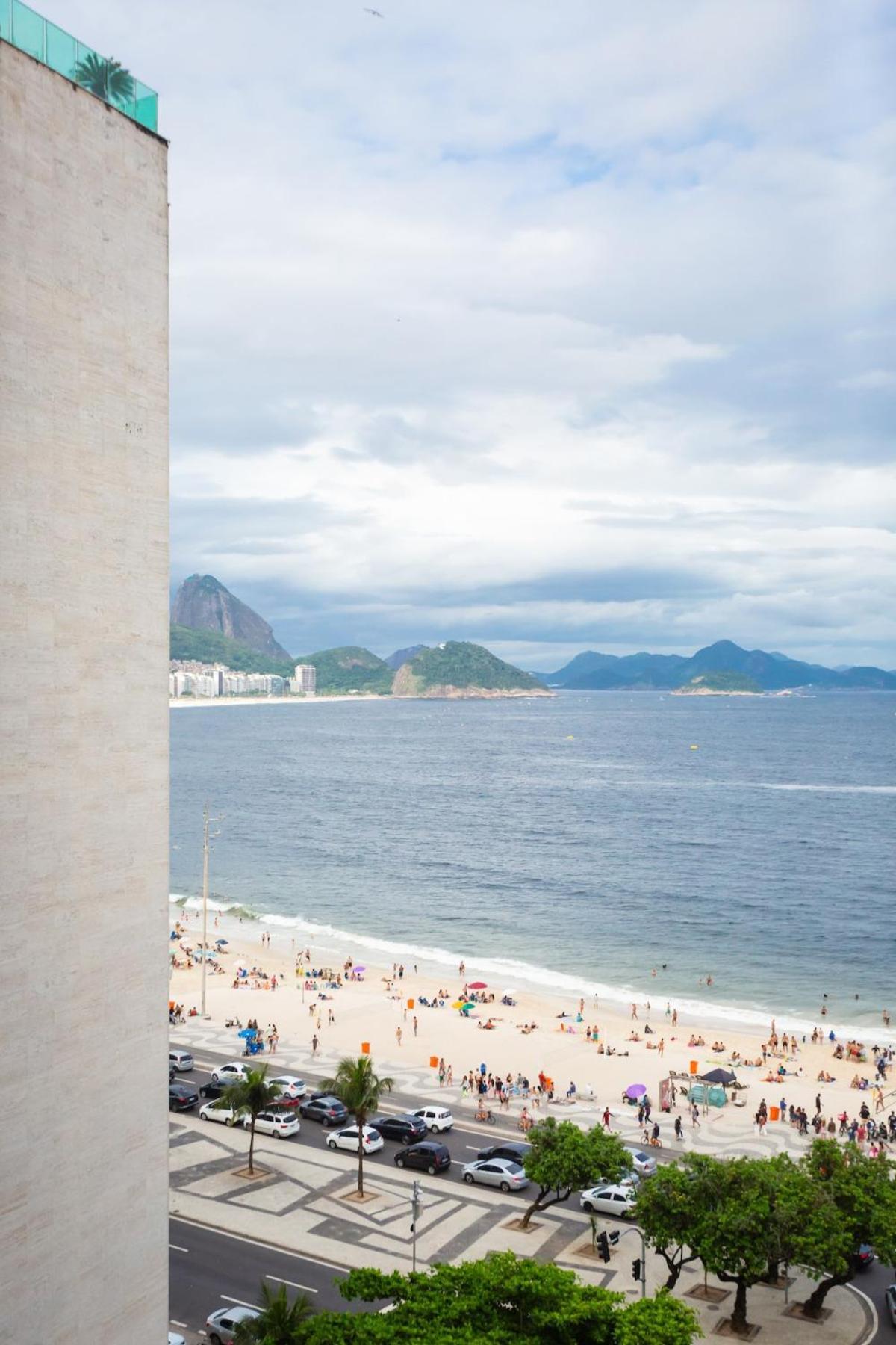 Vista Praia De Copacabana Quarto Laranja 304 리오데자네이루 외부 사진
