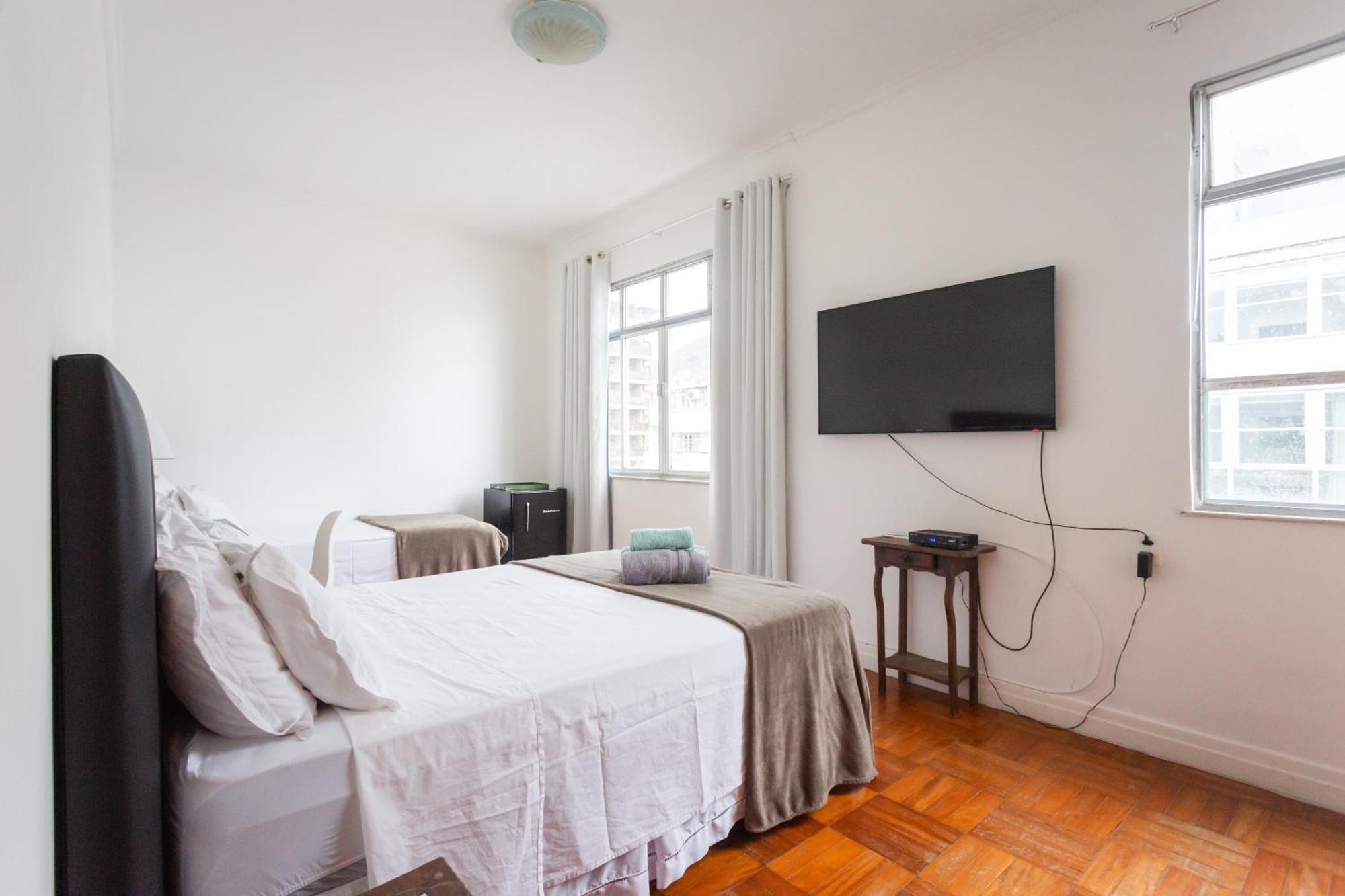 Vista Praia De Copacabana Quarto Laranja 304 리오데자네이루 외부 사진
